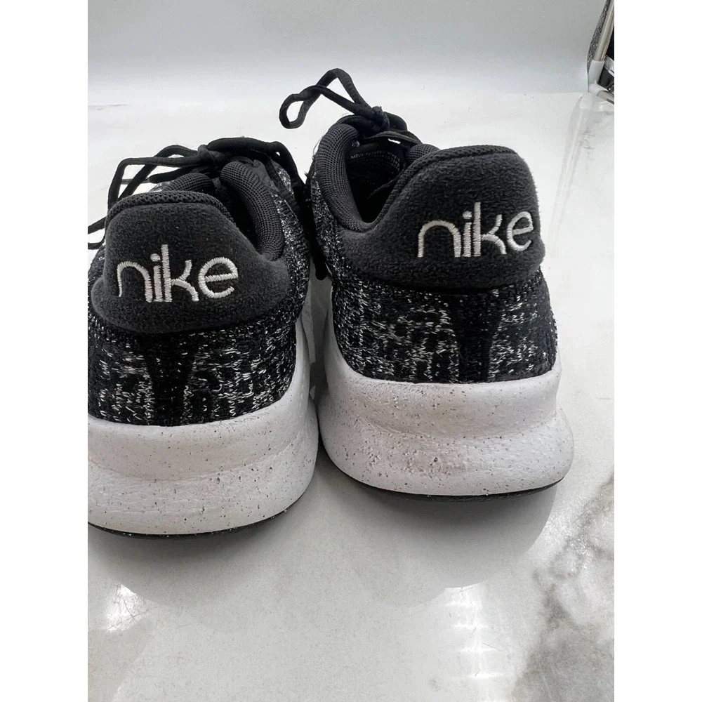 Nike SuperRep Go 3 Next Nature Flyknit Mens 9 Training Shoes Black White DH3394